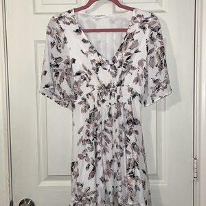Floral spring dress